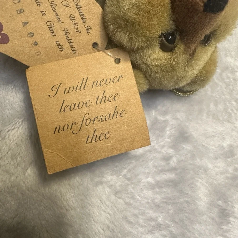 1997 Shelly Bears Co Heartfelt Collectibles Alex Angel Bear Plush Jointed W/Tags